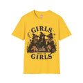 Girls Will Be Girls T-Shirt | Witchy Witches Illustration, Moon Stars, halloween