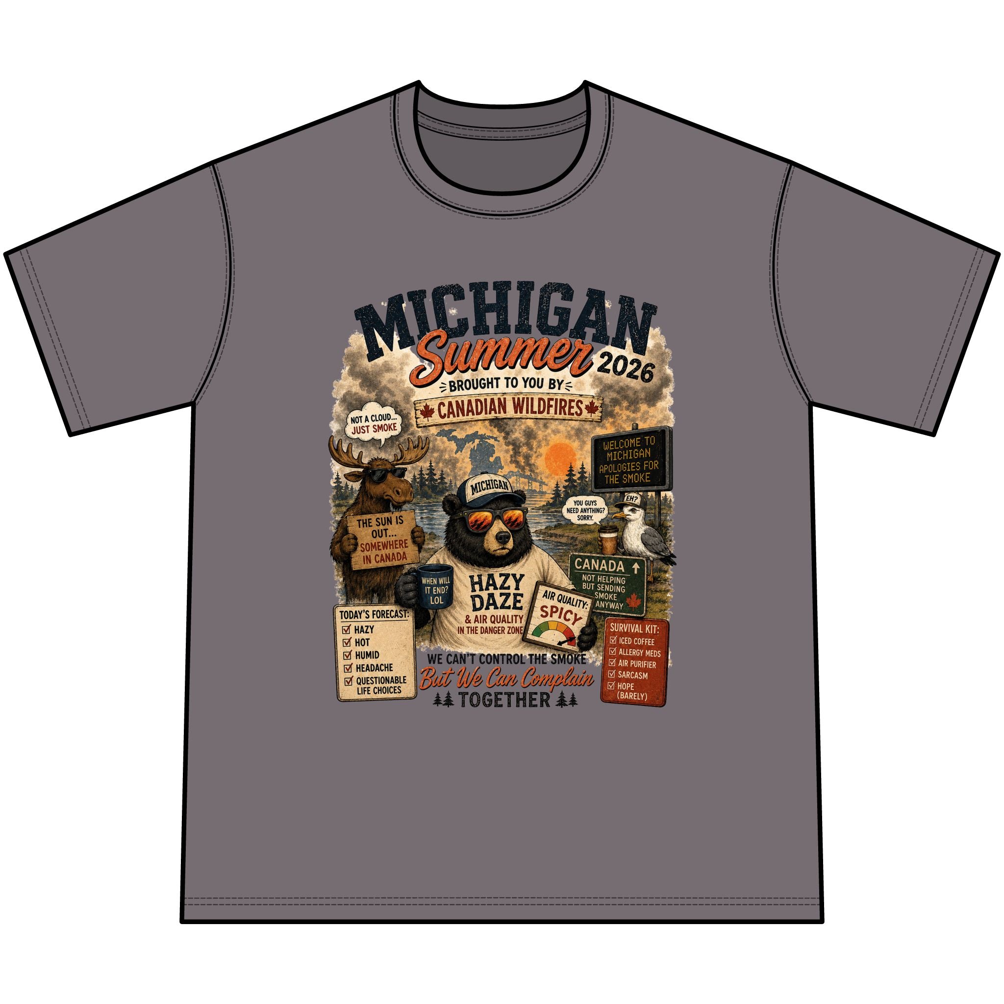 Unisex Vintage Mineral Washed T-Shirt